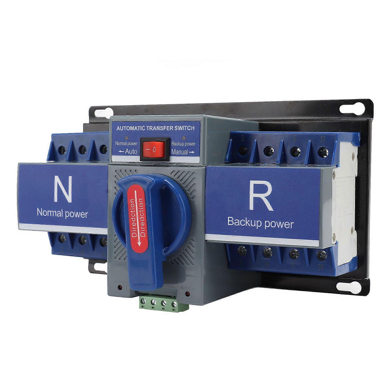 Duplicate supply Automatic Transfer Switch Overload Protection PC Housing Changeover Switch for Bank AC400V