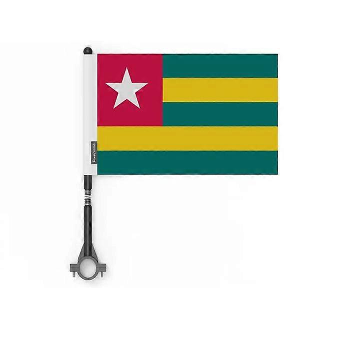Flag - Togo - 14 x 21 cm - 50 pieces - Polyester - Double-sided printing