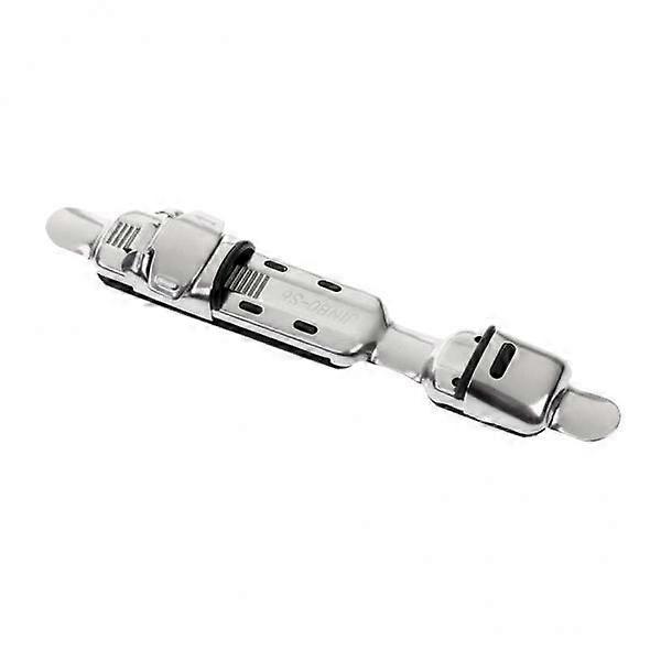 2x調整可能な釣りリールシートデッキホイールロッドクリップポールフィットデッキシルバーS