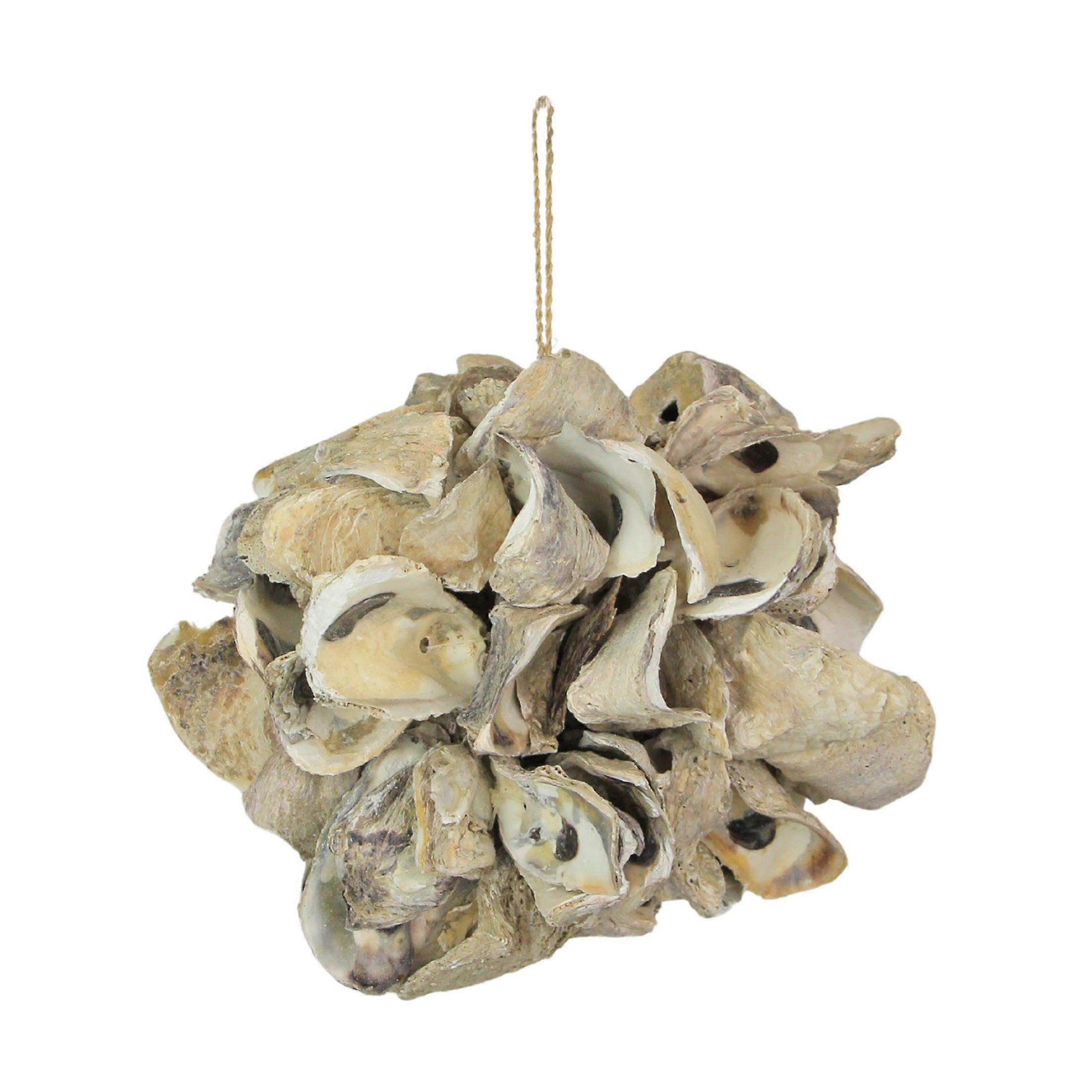 Coastal Oyster Shell Decor Collection – Versatile Shell Ornaments for Home and Event Decoration | Single & Set Options