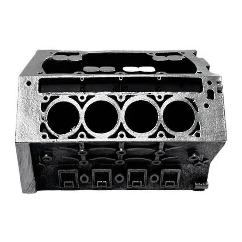 Engine Block Business Card Pencil Holder DIY Business Card Holder Organizer Display Desk Engine Model Silver