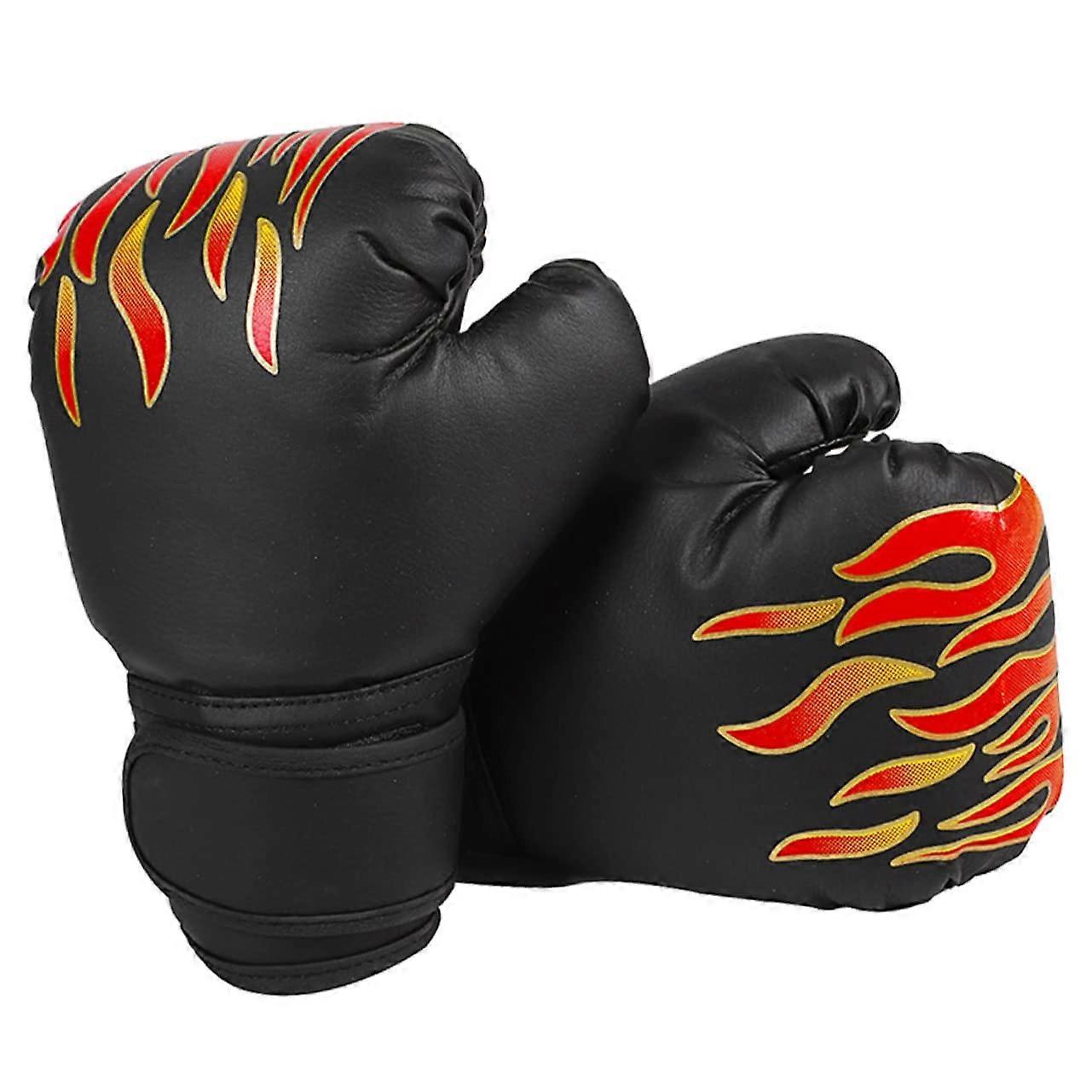 Boxing Gloves for Boxing Padding Training Boxing Gloves Boxing Sparring Gloves Gloves for Toddlers Glove for Training EVA Black