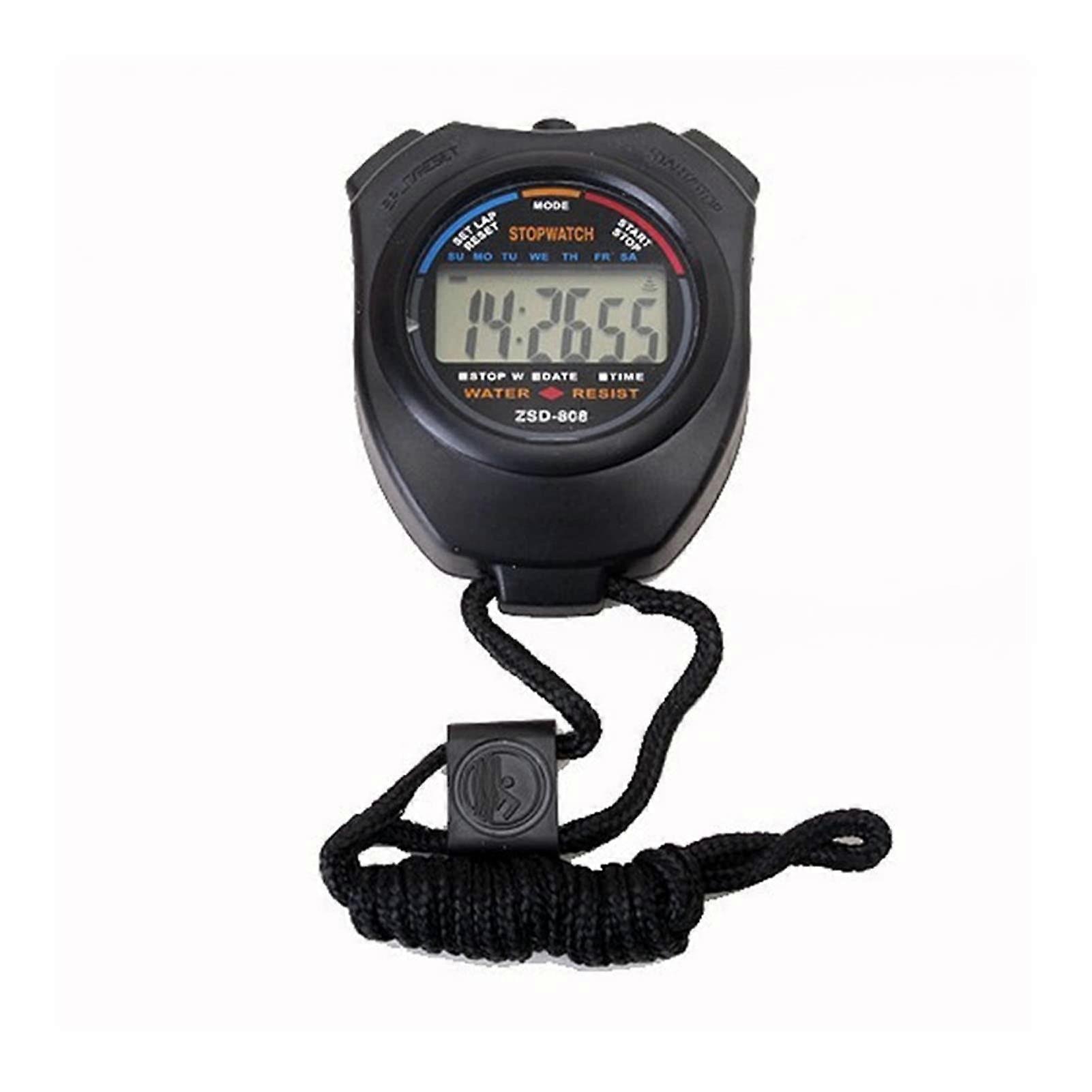 Professional Timer Stopwatch, Digital Sports Stopwatch 0.01 Second Timing Multi Functional Stopwatch for Swimming etc.