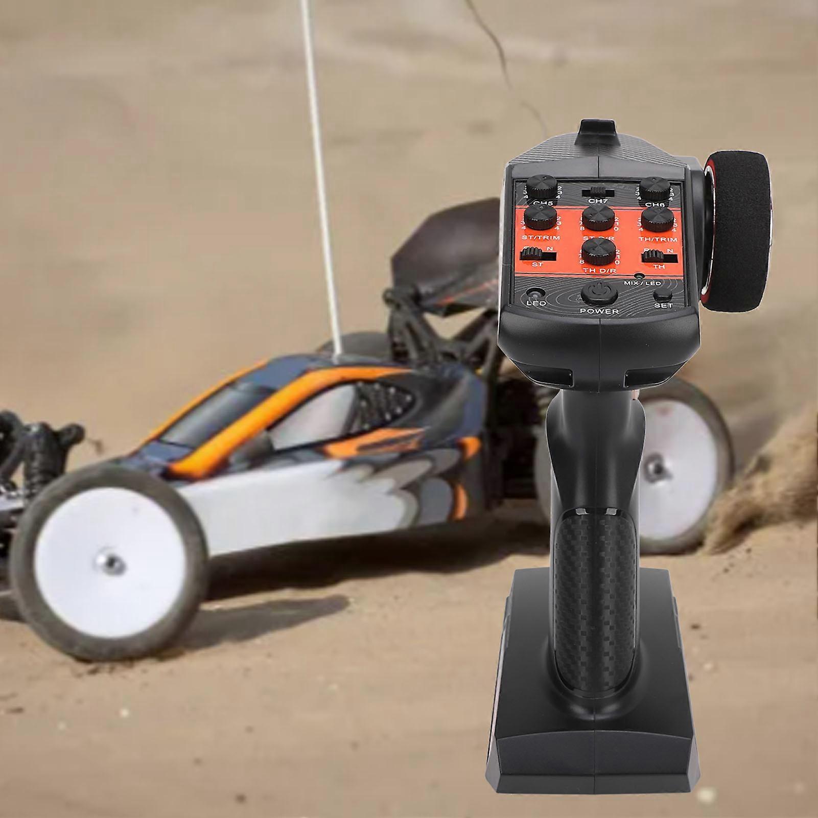 Remote Controller 7CH 2.4GHz with Receiver Radio Remote Control Transmitter for RC Car Boat 