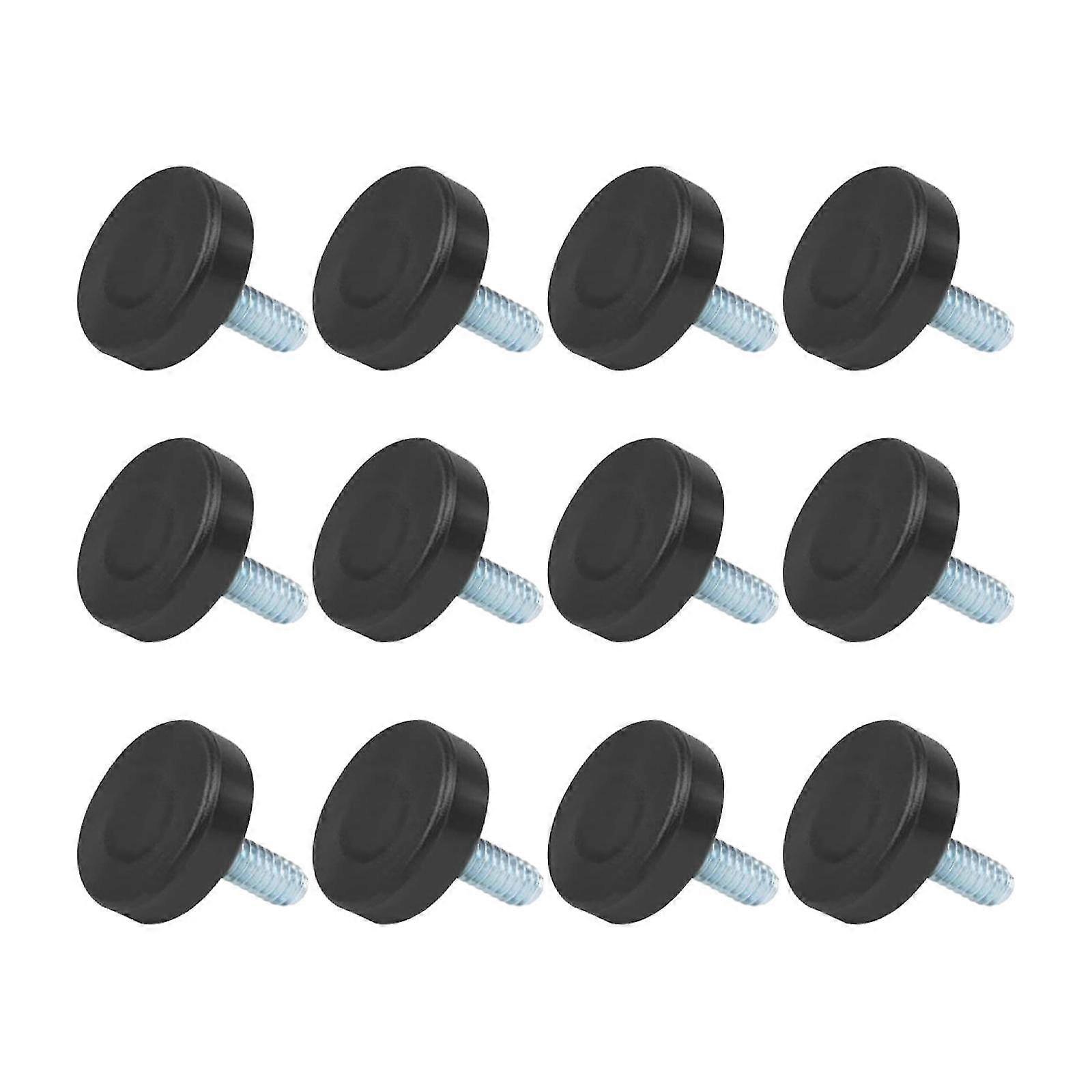 12x Adjustable Furniture Levelers for Portable Table and School Chair Support Feet