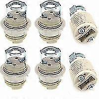 6 Pack G9 Lamp Holder With Bracket, Ceramic Threaded G9 Halogen Socket-hy