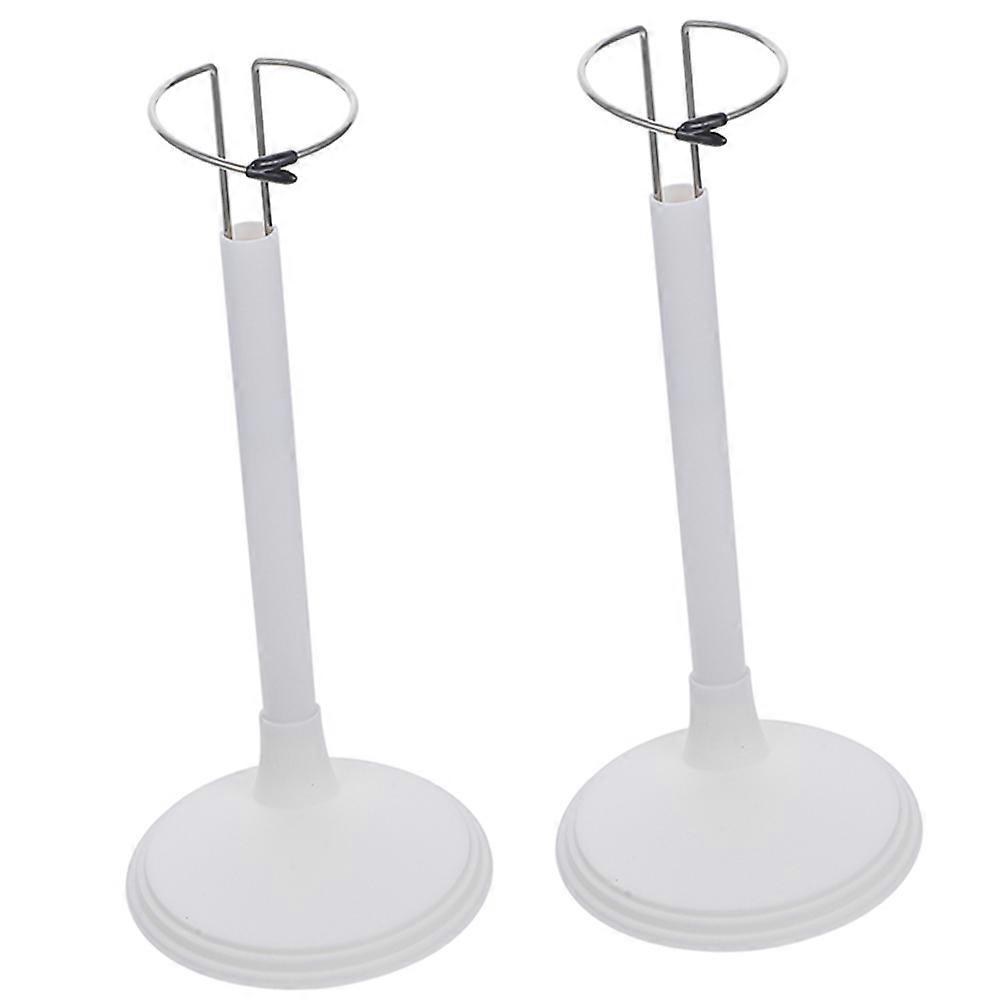 2pcs Doll Stand Plush Display Support Sturdy Holder for Stable Desktop Figures Display