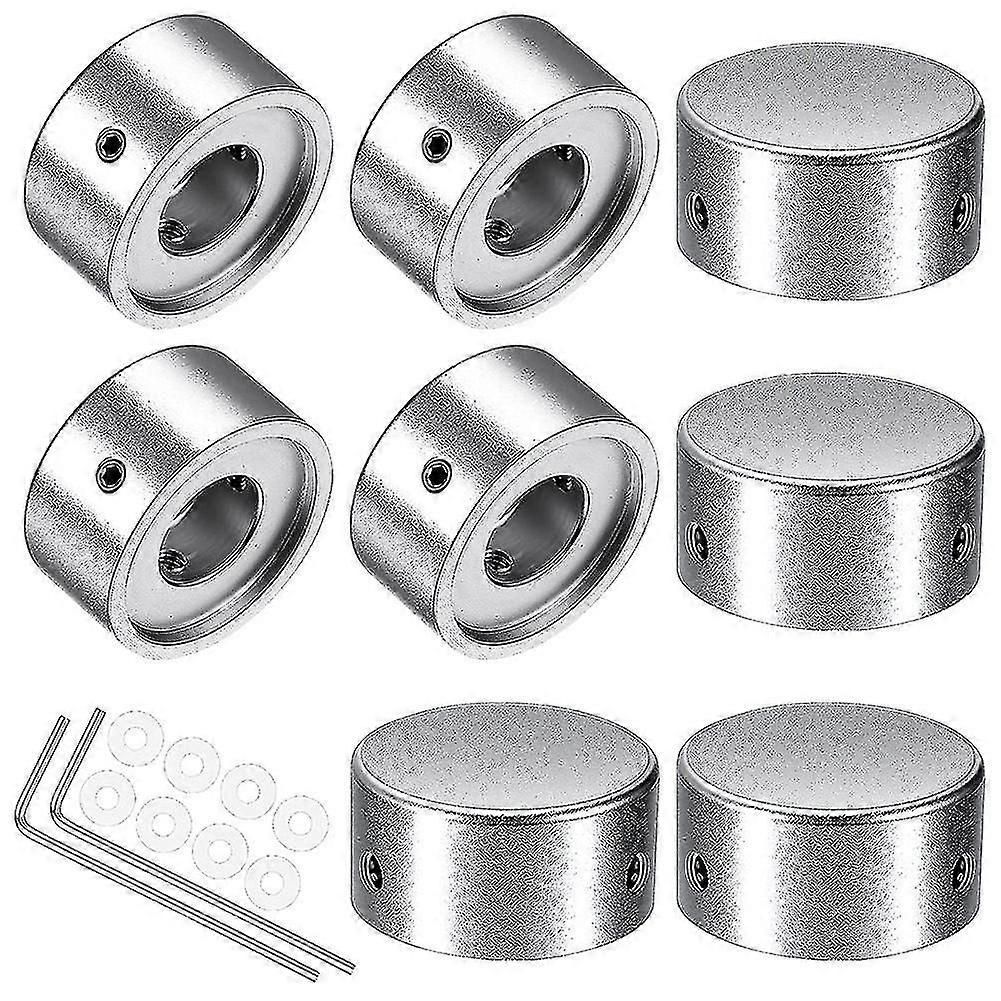 Guitar Effect Pedal Topper with Enhanced Accuracy, Barefoot Stomp Button Caps for Musicians (Set of 4)