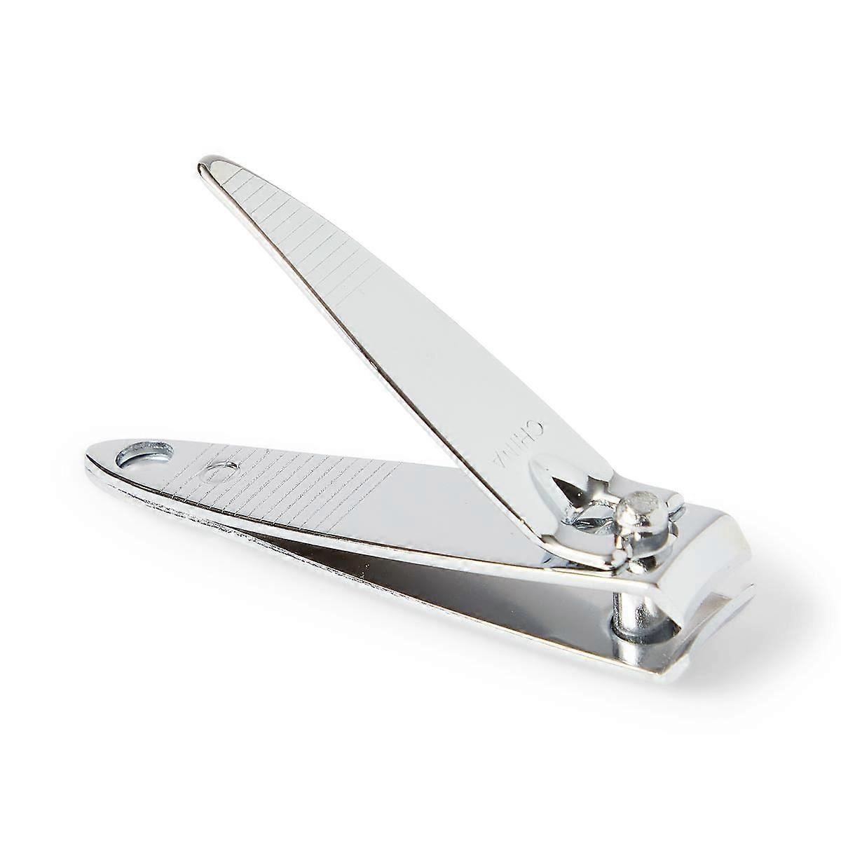 Fingernail Clippers, HeatTreated Steel, Precision Clipping, Ridged Edge for Improved Grip, ChromeFinish, Box of 24 Each Ref: 3959