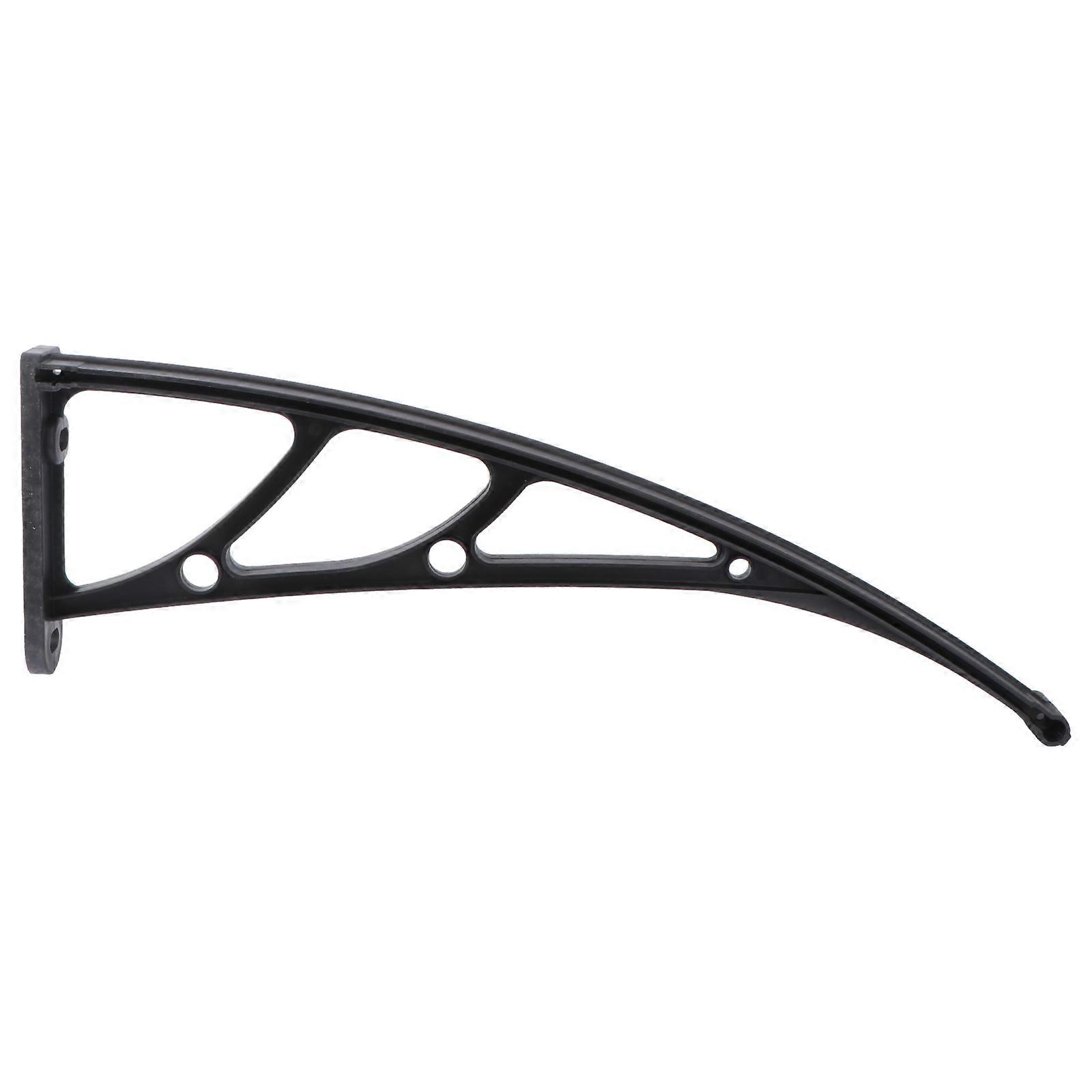 Durable Black Outdoor Awning Support Bracket with Rain Cover for Doors and Windows – Easy Installation and Use