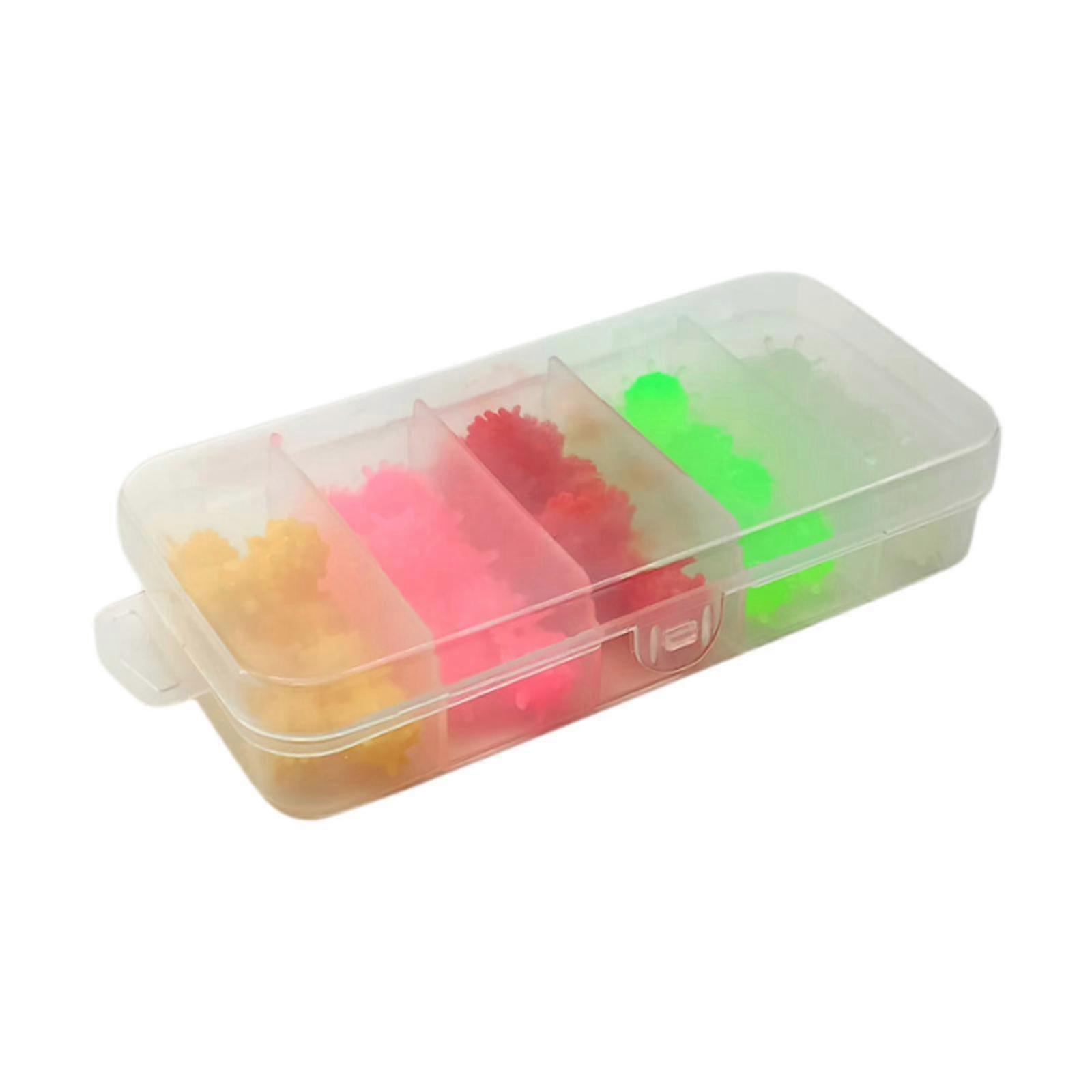 50x Angelsimulationsköder Praktisch für Angler Künstliche Fake-Köder