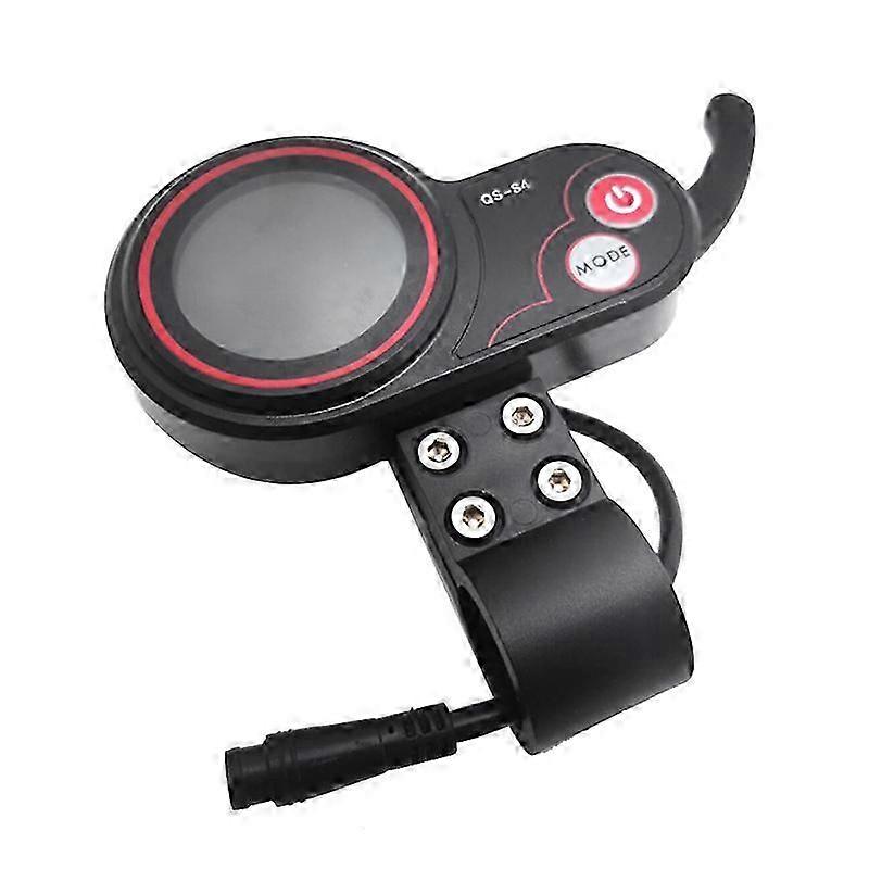 QS-S4 48V-60V Thumb accelerator LCD Display Meter for Zero 8 9 10 8X 10X Electric Scooter 6PIN