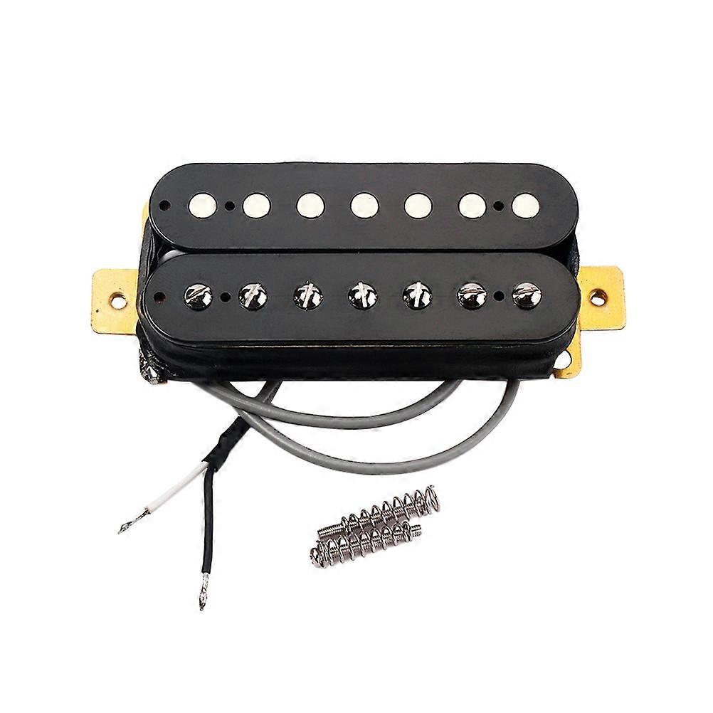 Guitar Bridge Middle Neck Pickup Dual Coil Technology for Musicians in Guitar Performance 8 x 3.8 x 1.7 cm 1Set