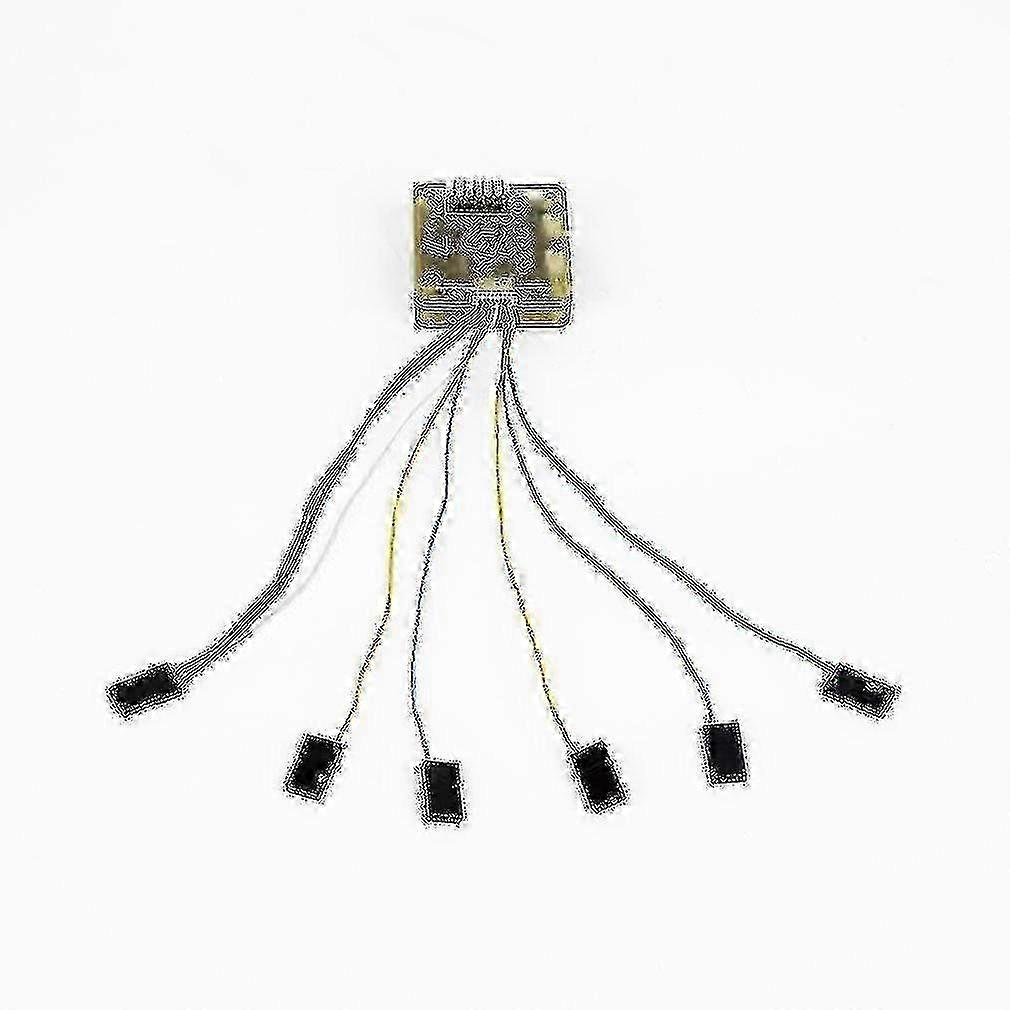 high quality6 In 1 Cc3d Flight Controller 8 Pin Connection Cable Set Receiver Port