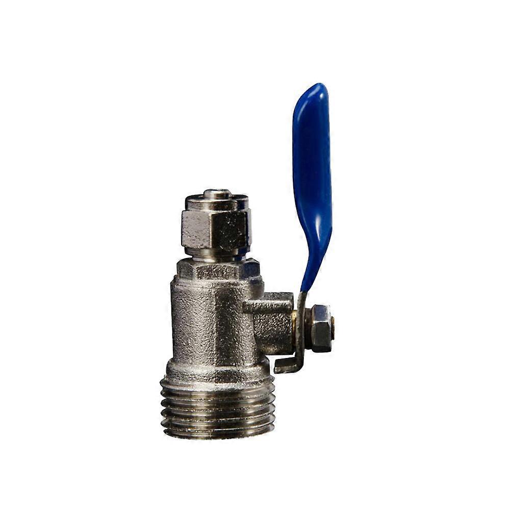 Water Purifier Replacement Purfier Accessories Round Silver 1/2 Inch To 1/4 Inch 1Pcs