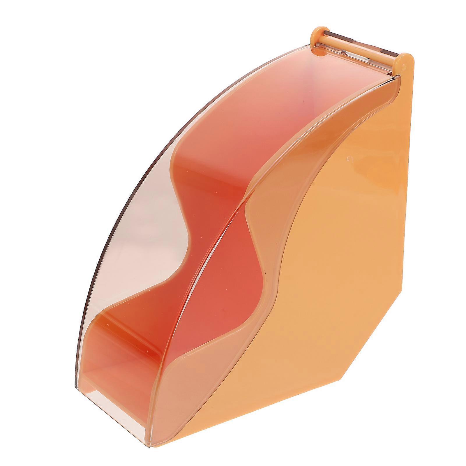 Cone Filter Paper Holder Conical Coffee Filter Box Storage Container Dining Room 23X13.5X6.5CM Plastic 1Pc