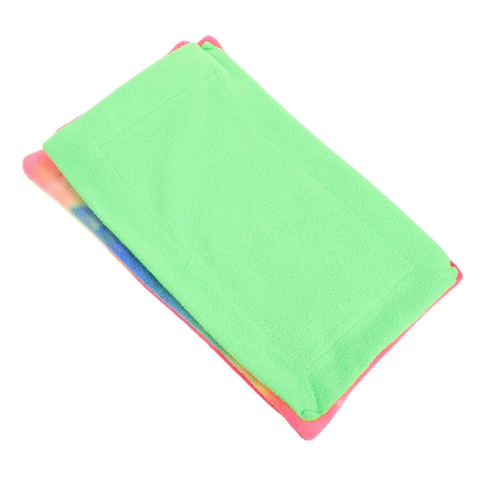 Plush Reptile Sleeping Bag Cozy Cave Blanket For Bearded Dragon Lizard Small Animals Home Use 1Pack