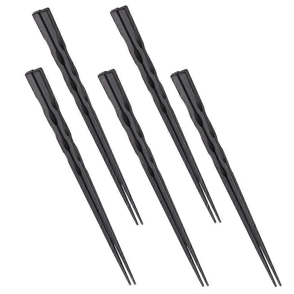 Sashimi Chopsticks Japanese Chopsticks Reusable HotPot 5Pairs NonSlip Material