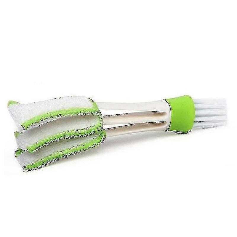 Car AC Vent Brush Cleaner (1pc, Green)