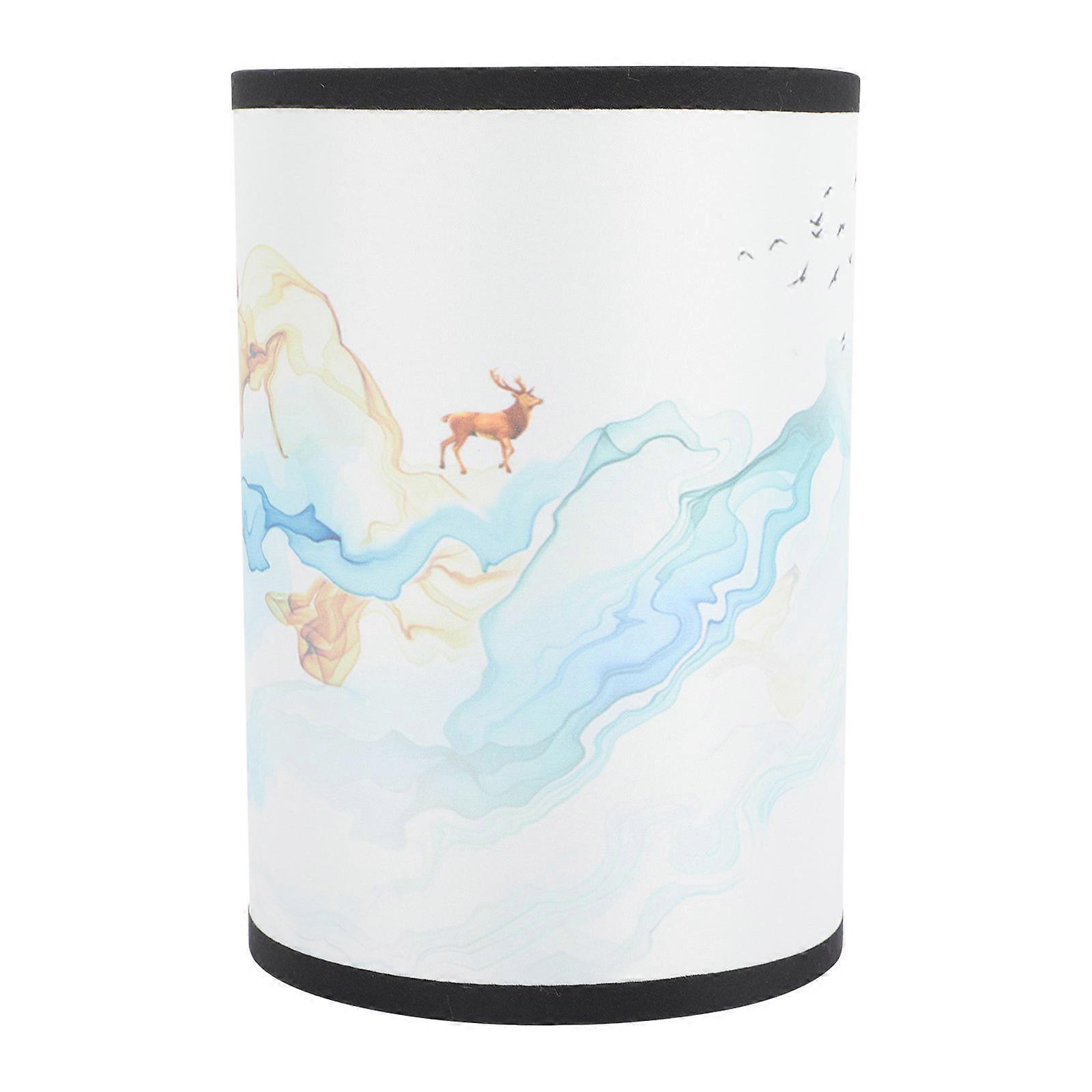 Lampshades for Ceiling Lamps Small Lampshade For Ceiling Lamp Chandelier Blue 20x14CM Barrel Shape 1Set