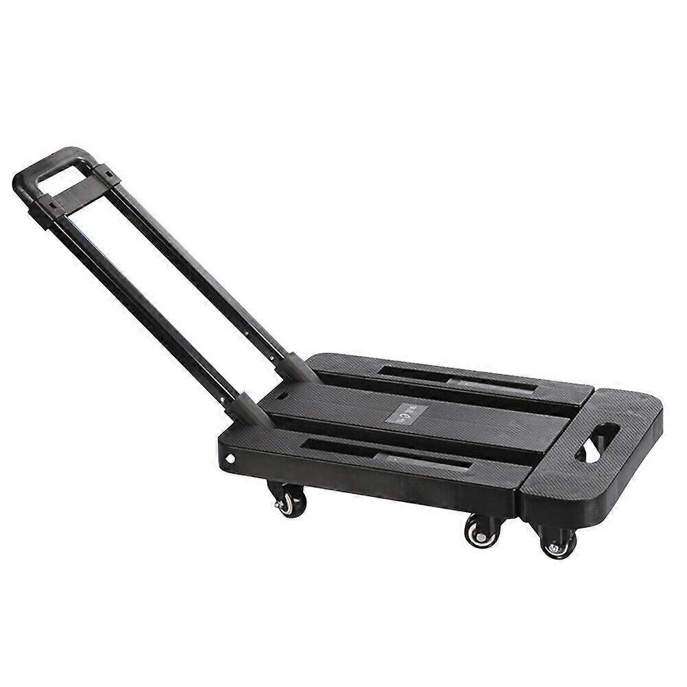 Collapsible Wagon Utility Cart For Office Accessories Indoor Use 90X57X30CM Folding Design 1Pcs