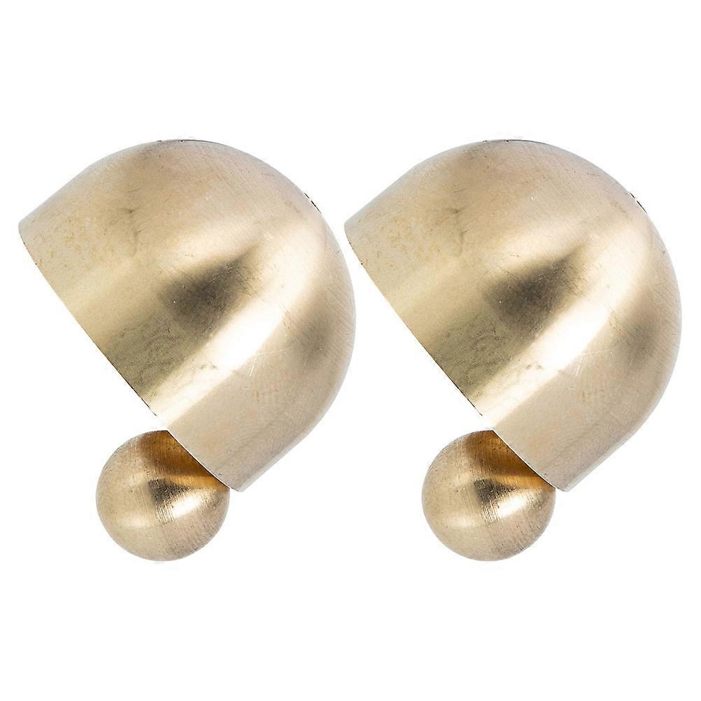 Metal Shopkeeper Bell Entry Chime Indoor Decoration Vibration Triggered 2 Sets