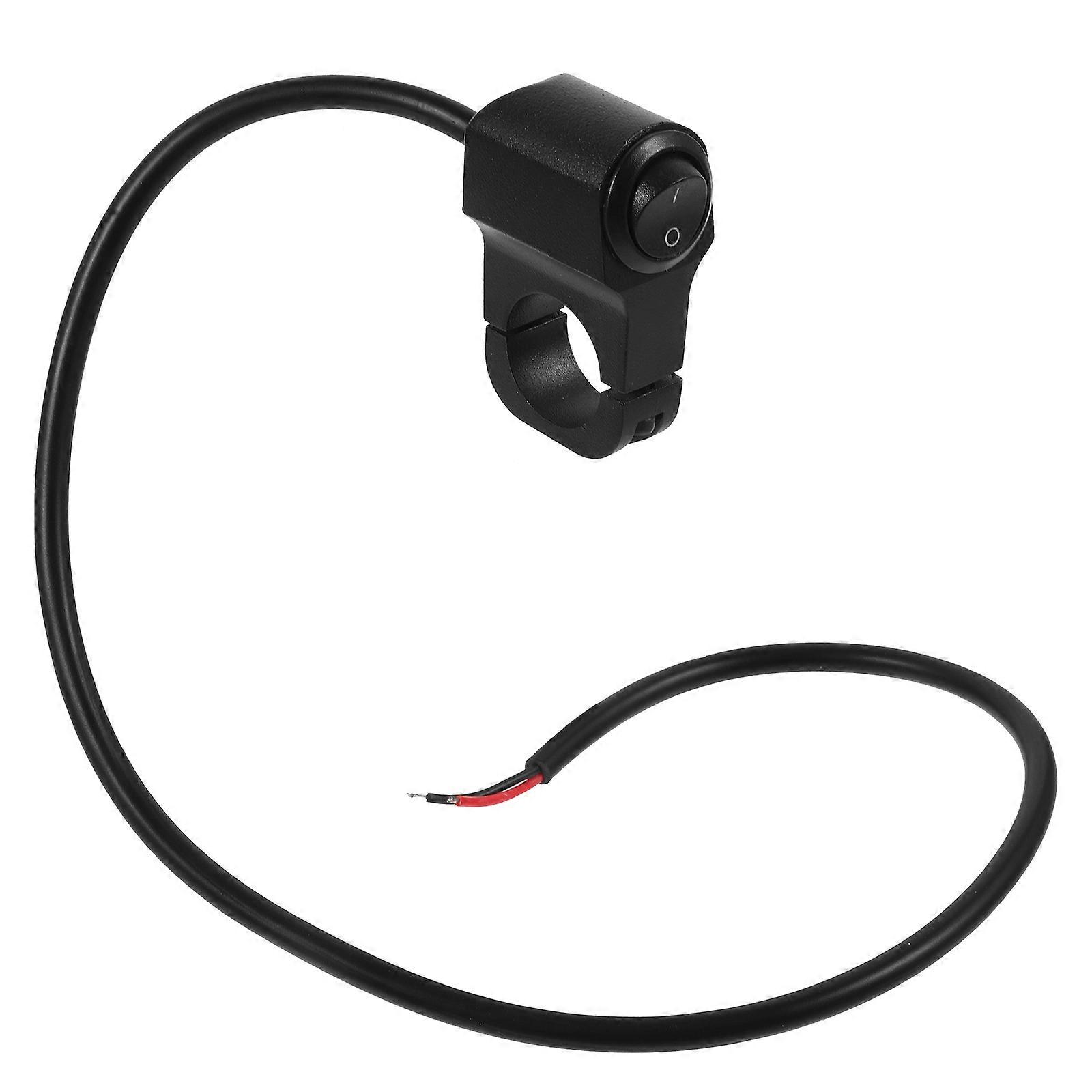 Motorcycle Light Switch Headlight Control Handlebar Accessory Black 6.00X4.00X2.50CM Power Cutoff 1Pcs