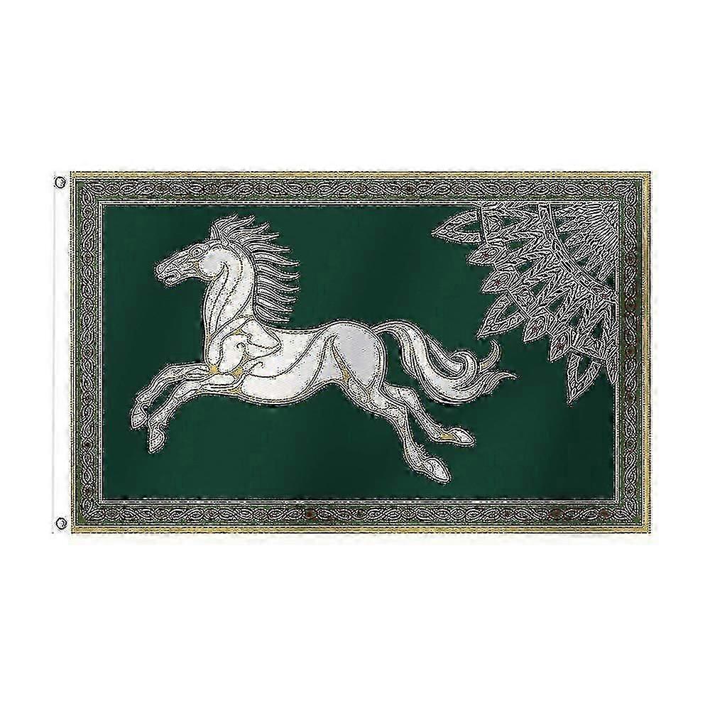 90x150cm Riddermark Banner Kongeriket Rohan