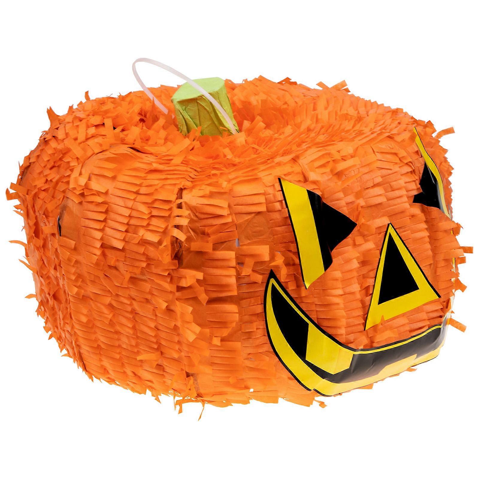 Halloween Piñata Pumpkin Decoration for Parties – Fun Family Celebration with Candy – Festive Halloween Party Supply