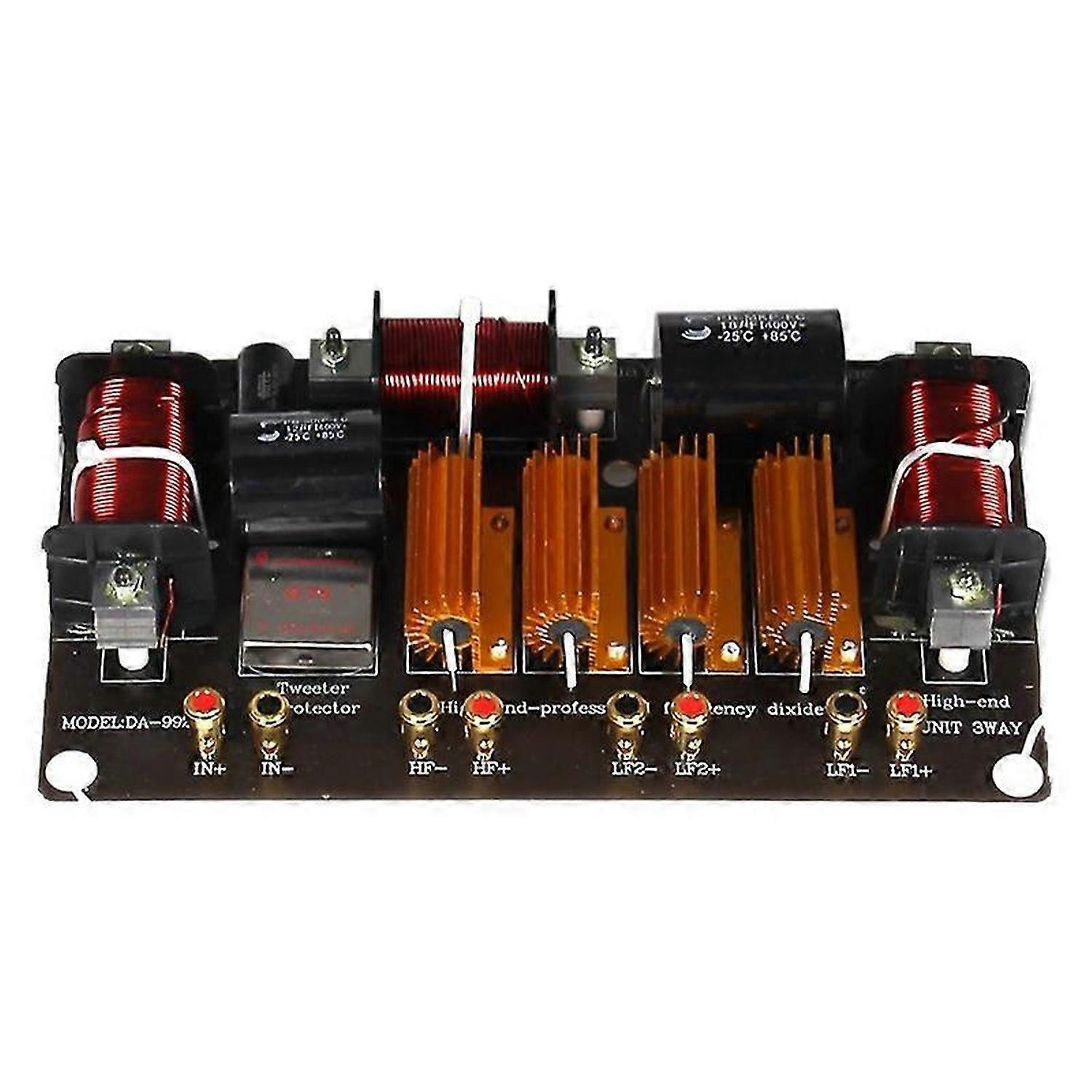 1500W High Power Speaker Crossover 3 Way High-Low 8 Ohm Frequency Divider for Speaker, Crossover Poi