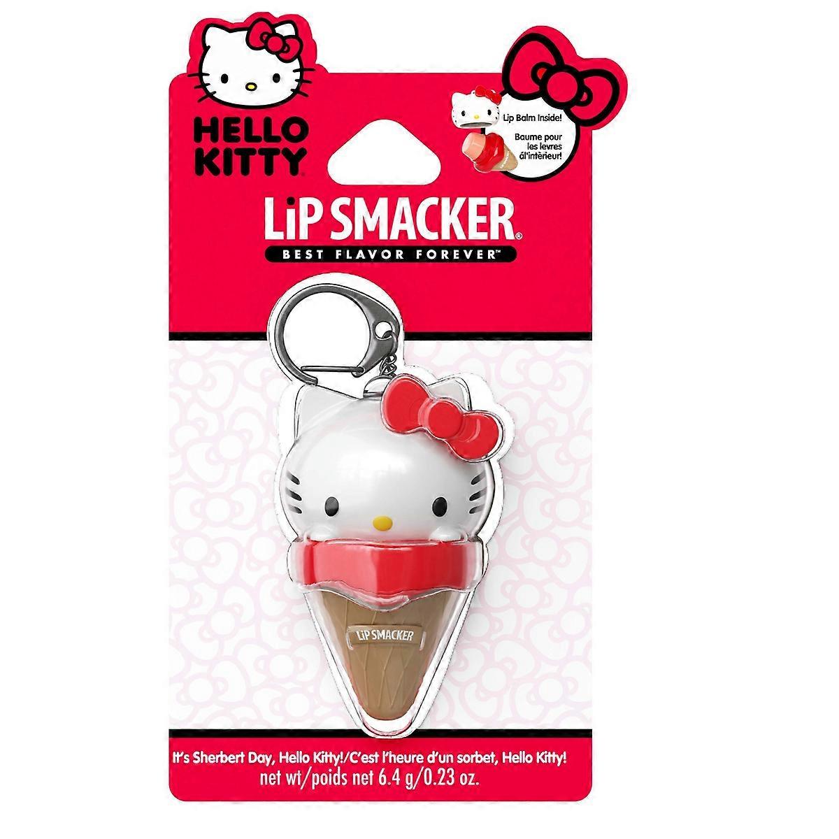Lip Smacker Hello Kitty 冰淇淋锥形润唇膏 - It's Sherbert Day Hello Kitty!- 0.23盎司