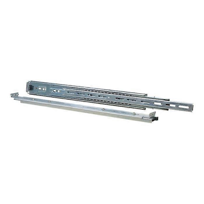 Rack Rail Kit - Inter-Tech - Silver - 1U - 19 inches - Compatible with 19"