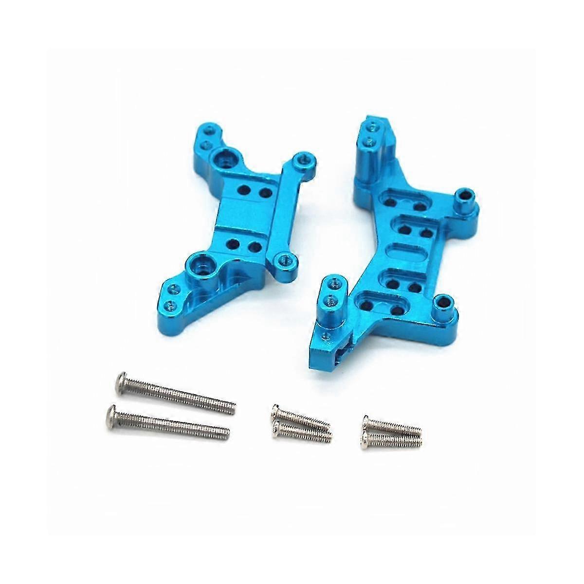 2Pcs Metal Front and Rear Shock Tower for 1/16 RC Car Upgrade Parts Suitable for Certain Models