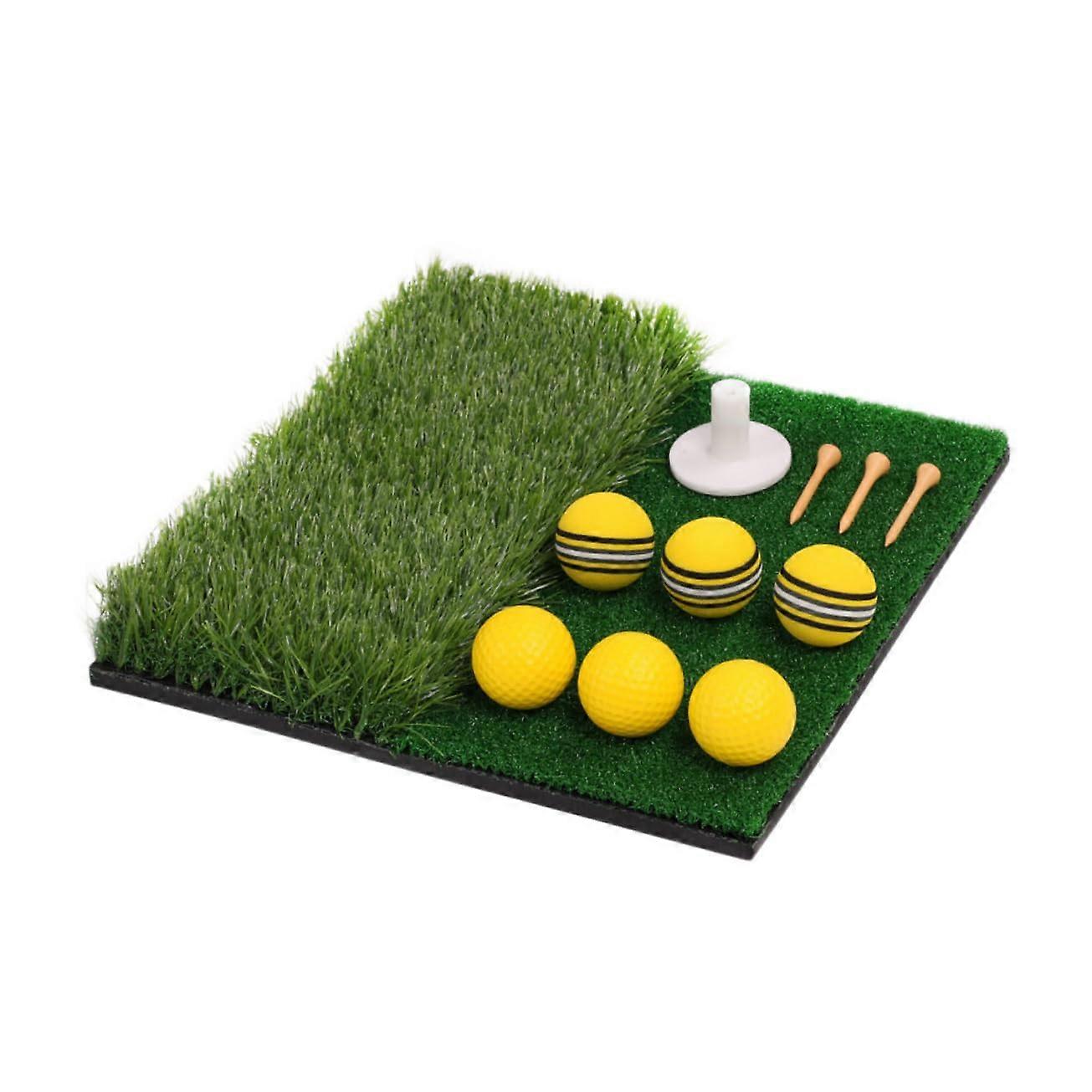 Golf Training Mat Set for Indoor and Outdoor Use, Versatile Practice Surface for Beginners and Professionals, Perfect Garden Accessory