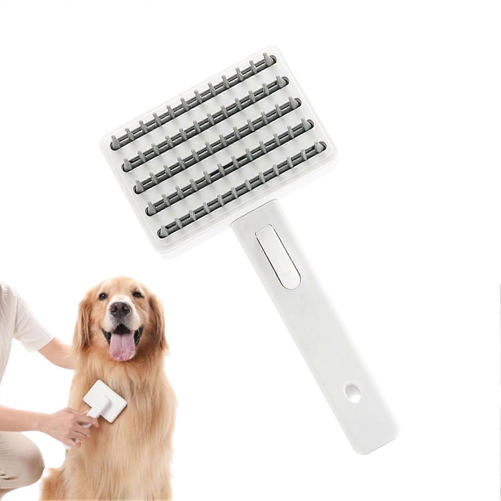 Dog Brushes For Grooming And Detangling Knots For Dogs With Ergonomic Non-Slip Handle And Functional Comb Teeth
