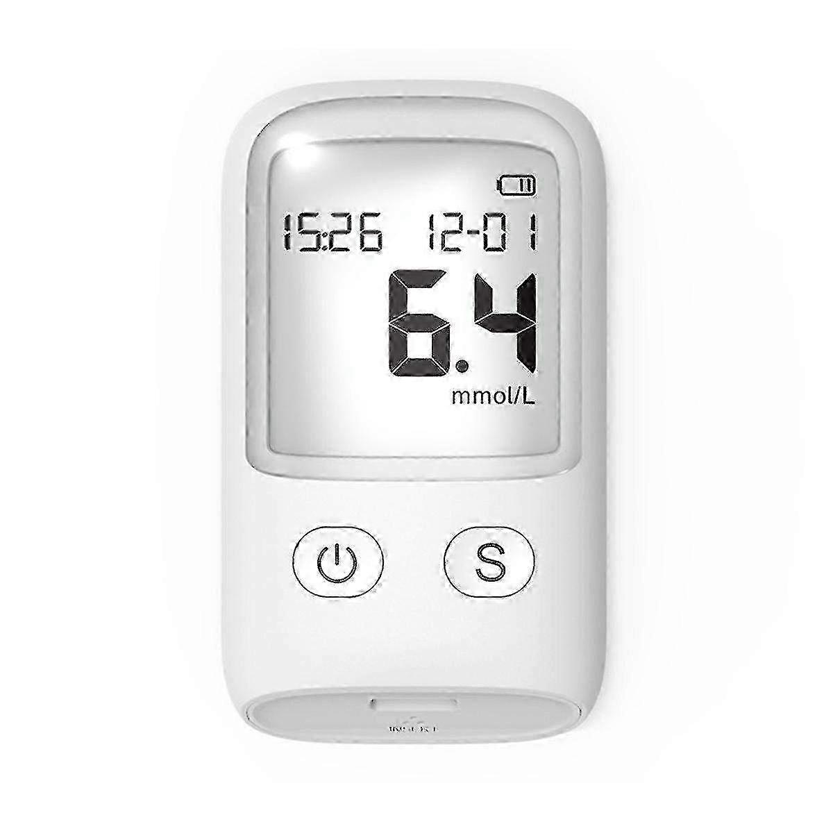 Hemoglobin Meter & Tester Kit with 50 Test Strips and 50 Needles for Blood Glucose Monitoring