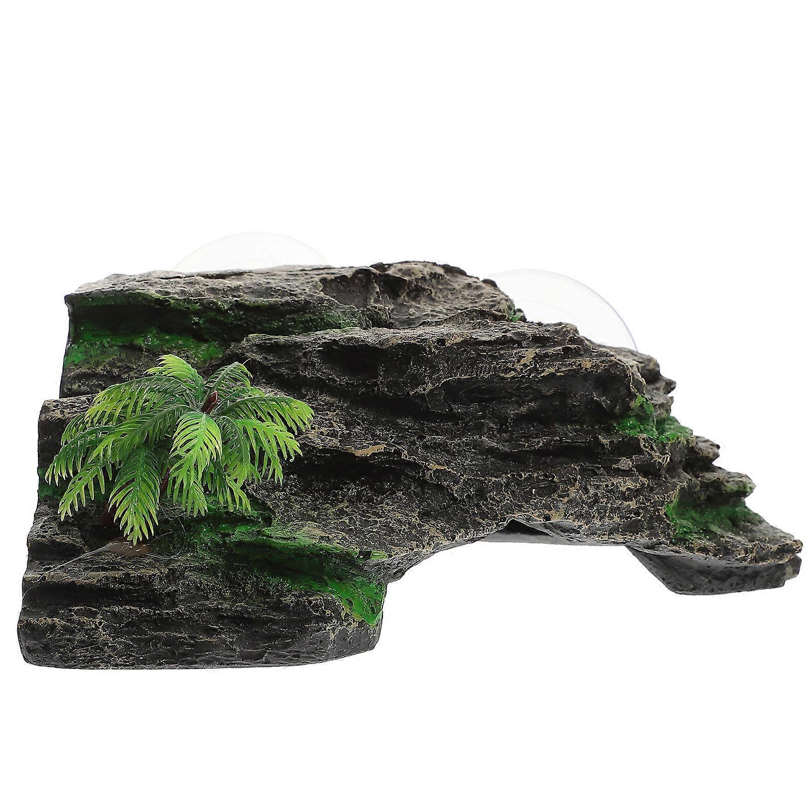 It seems you're referring to a product description for a **basking platform or climbing ornament** designed for aquarium turtles or tortoises. These