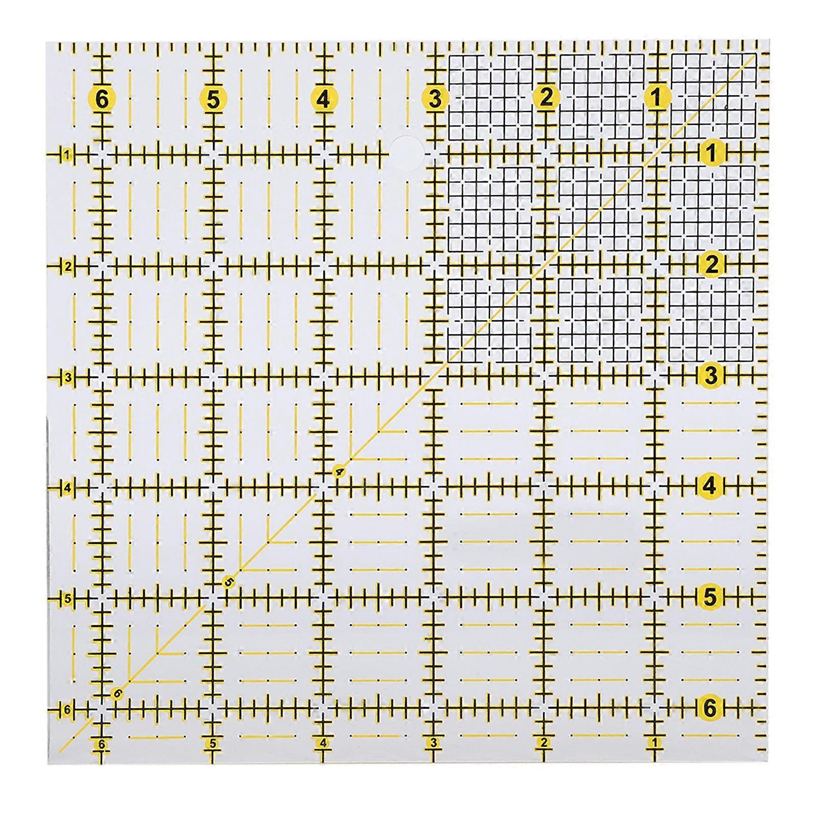 2025 Latest Model  Square Quilting Ruler Hand Craft PatchWork Sewing Tool