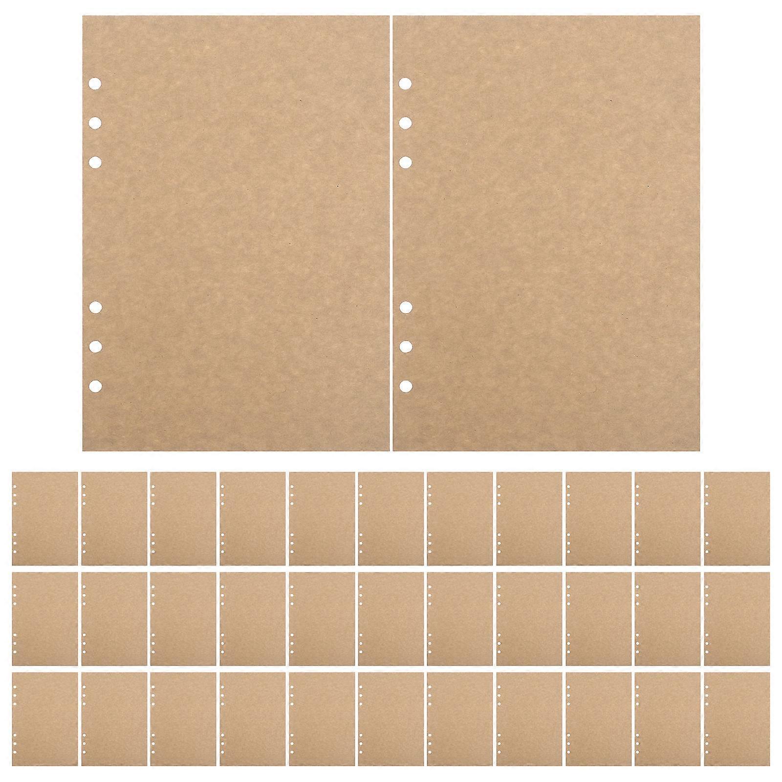 6 Hole Loose Leaf Paper A5 Planner Journal Refills For Everyday Use Artistic Design Organizing 21.20X14.00X1.00CM 45 Sheets