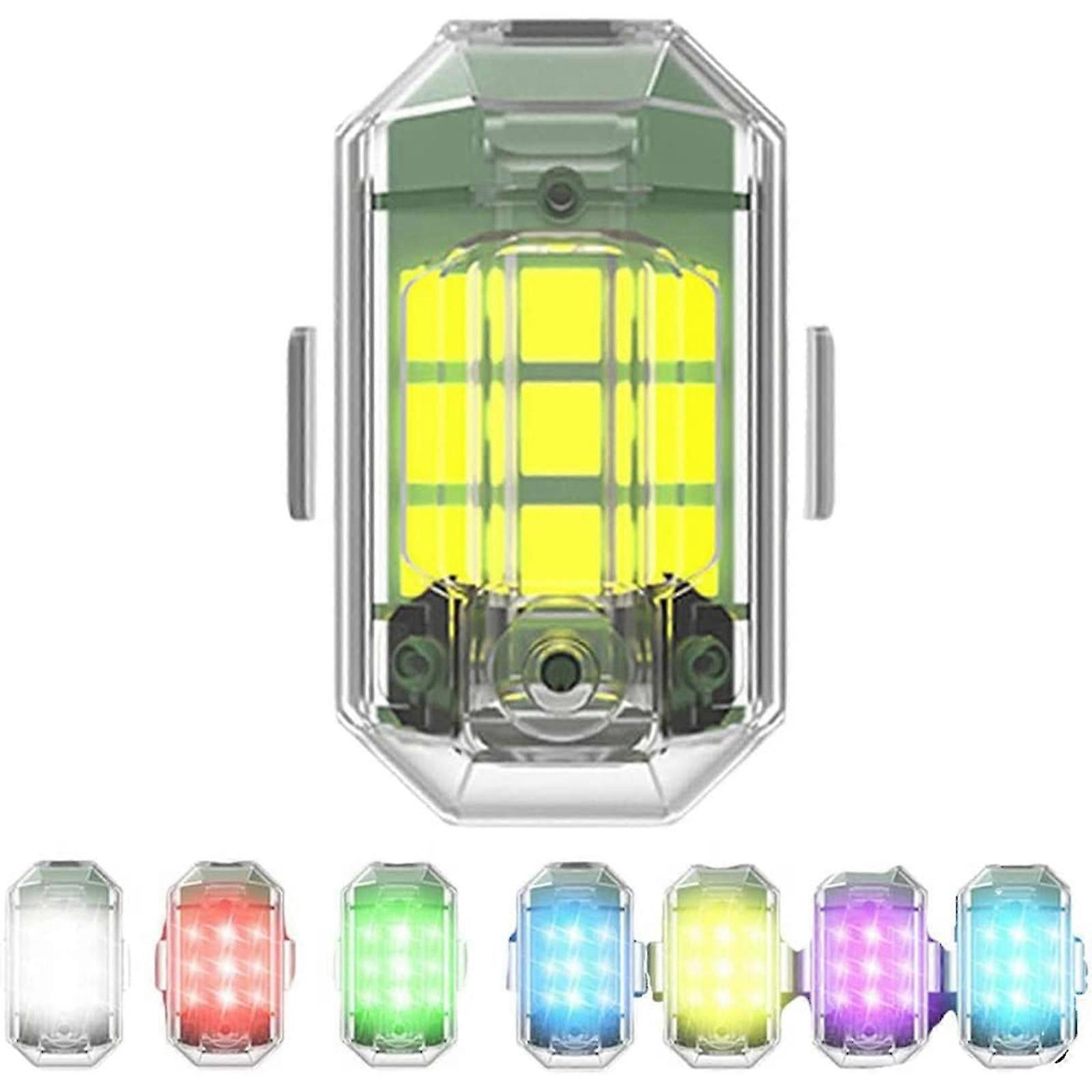 High Brightness Wireless Led Strobe Light, 7 Colors Rechargeable Flashing Lights