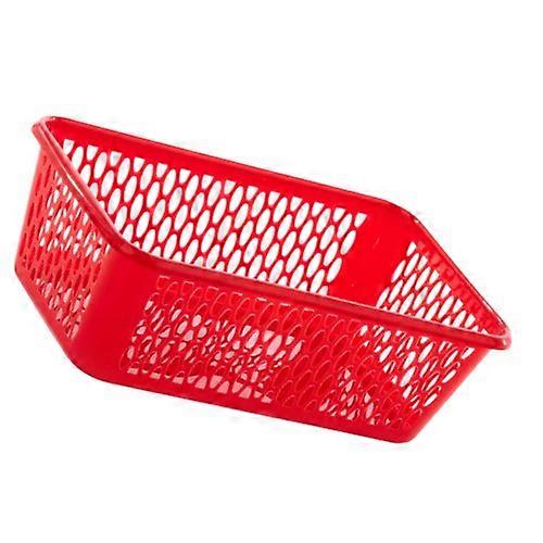 Leecroft 25cm Handy Basket Red 25 x 16 x 8cm