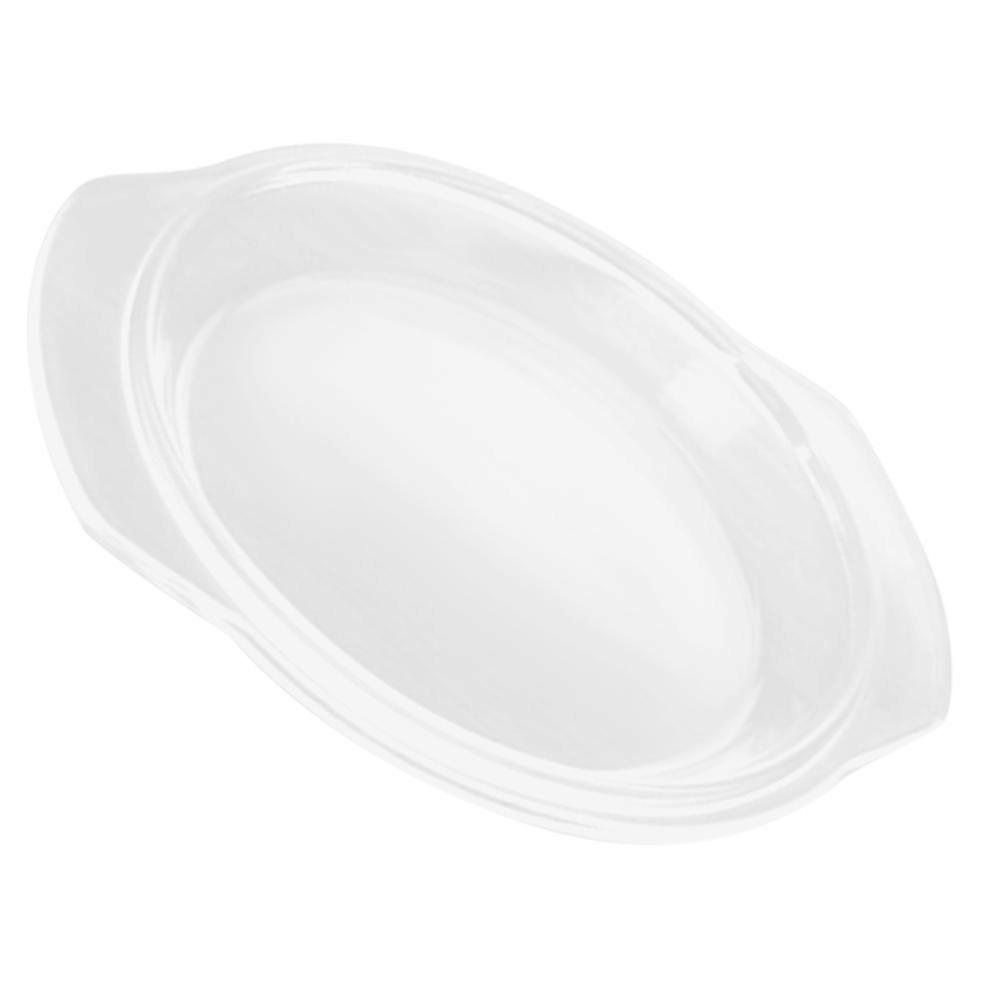 Heat Resistant Glass Microwave Splatter Cover for Food Heating and Serving – Durable Kitchen Accessory for Microwave and Steamer Use