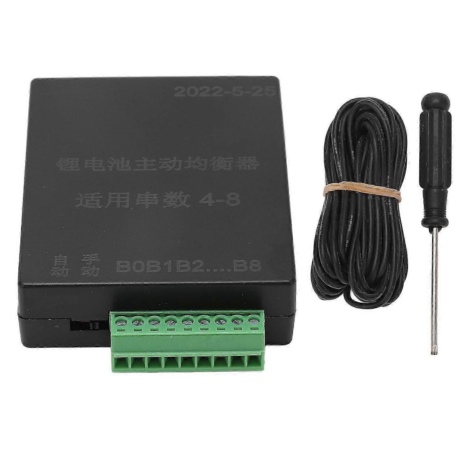 Lithium Battery Active ncer RV Energy Storage BMS Battery Equalizer with Connection Cable 48S
