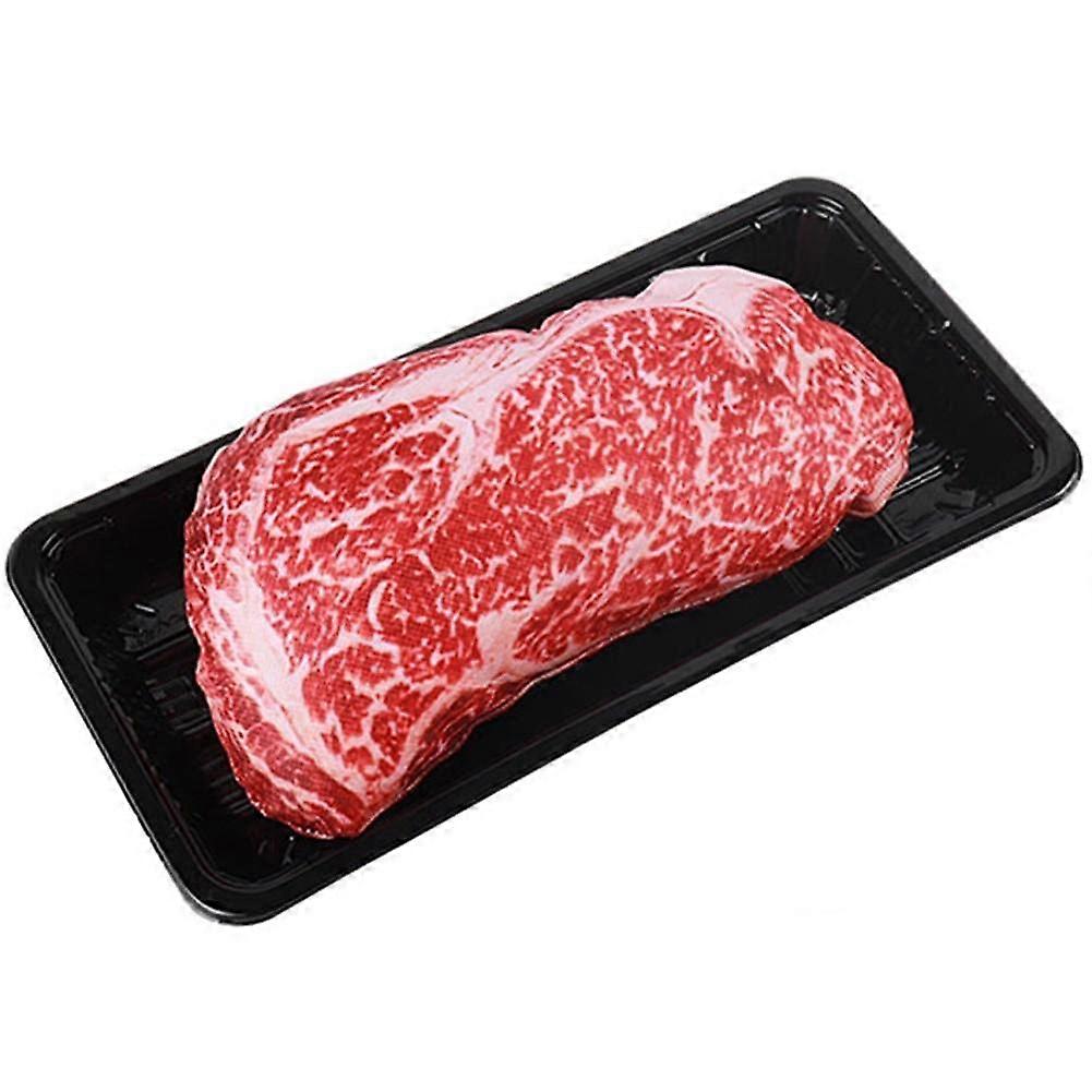 Simulation Steak Pet Dog Toy One Piece Squeaky Chew Puppy Teeth Cleaning For Cats And Dogs