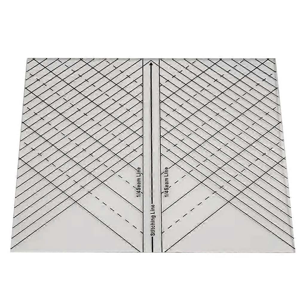 Straight Sewing Ruler, Acrylic Patchwork and Quilting Tool, Multifunctional Measuring Ruler for DIY Crafts and Drawing