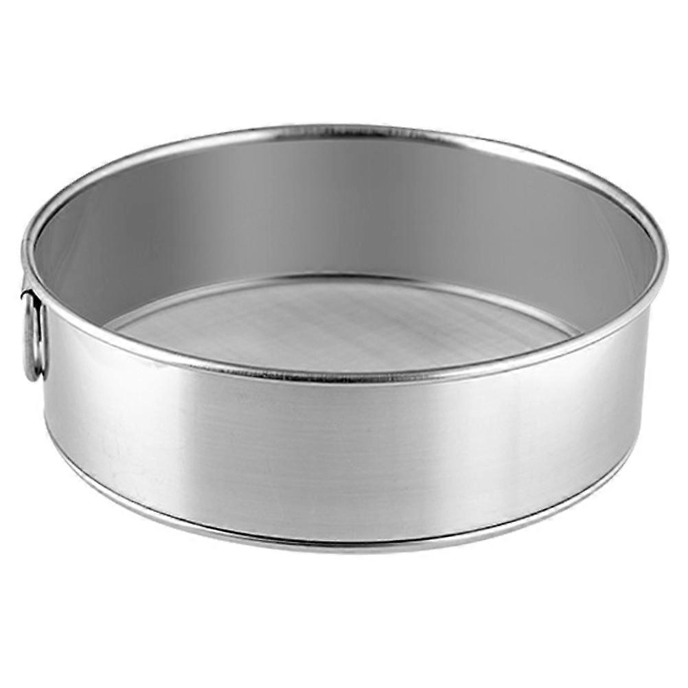 Multi-Function Flour Baking Sifter Kitchen Utensil Silver 20.2X20X4.8CM Sifting Powder Products 1Set