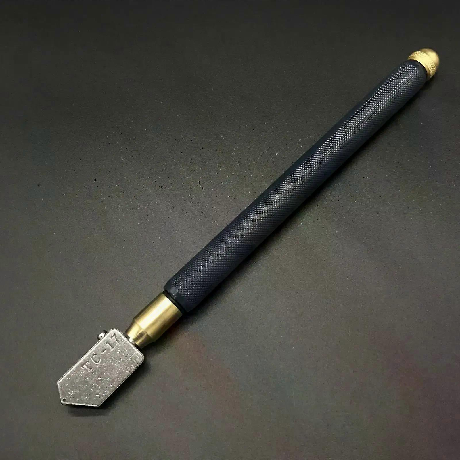 TOYO TC-17 油玻璃切割机金属手柄金刚石直头切割工具新黑色 175cm