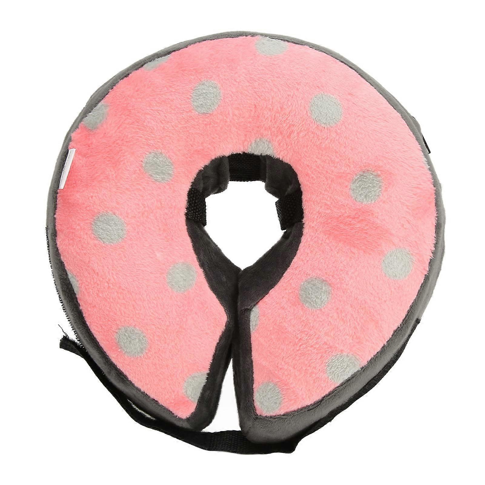Pet Soft Wool Cone Collar Inflatable Recovery Collar for Dogs and Cats Neck Support (3wB12) htqyuxv01k12