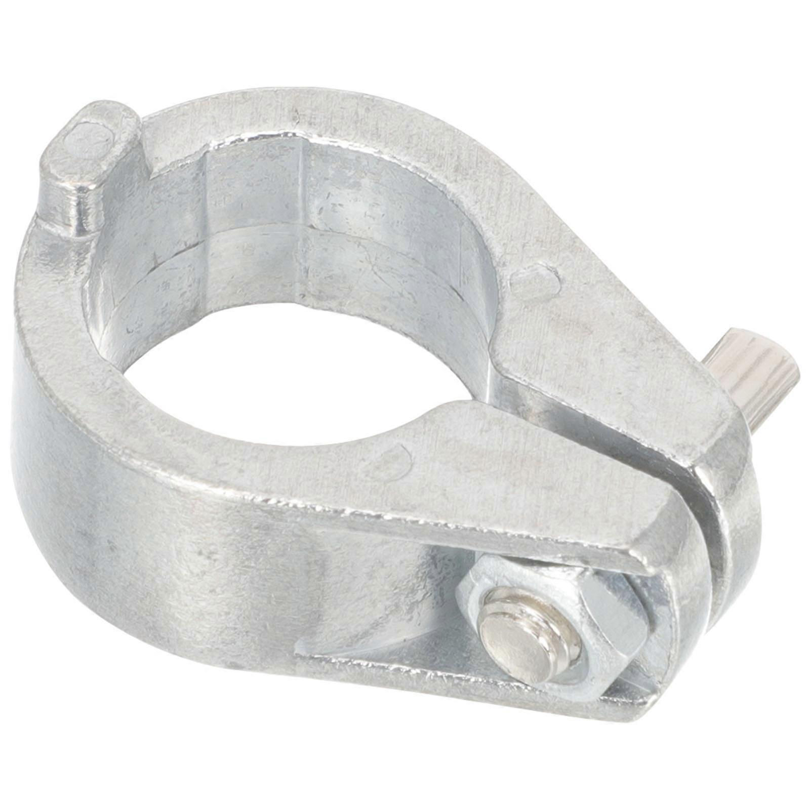 Cowbell Clamp Music Instrument Part for Bass Drum Silver Metal
