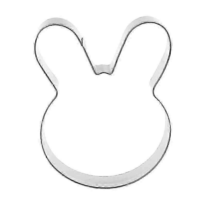 Påskekanin for hode Rustfritt stål Cookie Cutter Cake Baking Chocolate